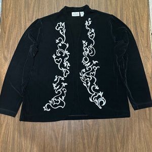 Chico’s Travelers Collection Jacket, Black, Size 3 (US 16)